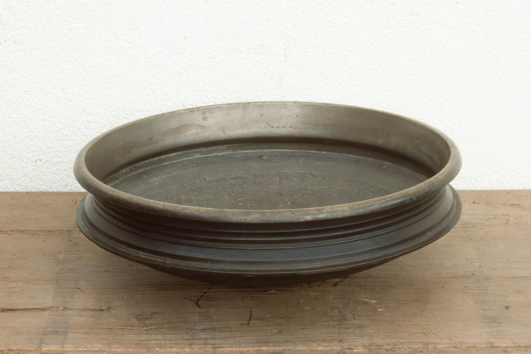Antique Southern India Bronze Urli Vessel