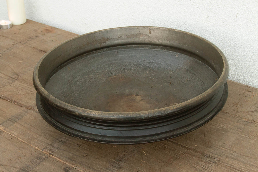 Antique Southern India Bronze Urli Vessel
