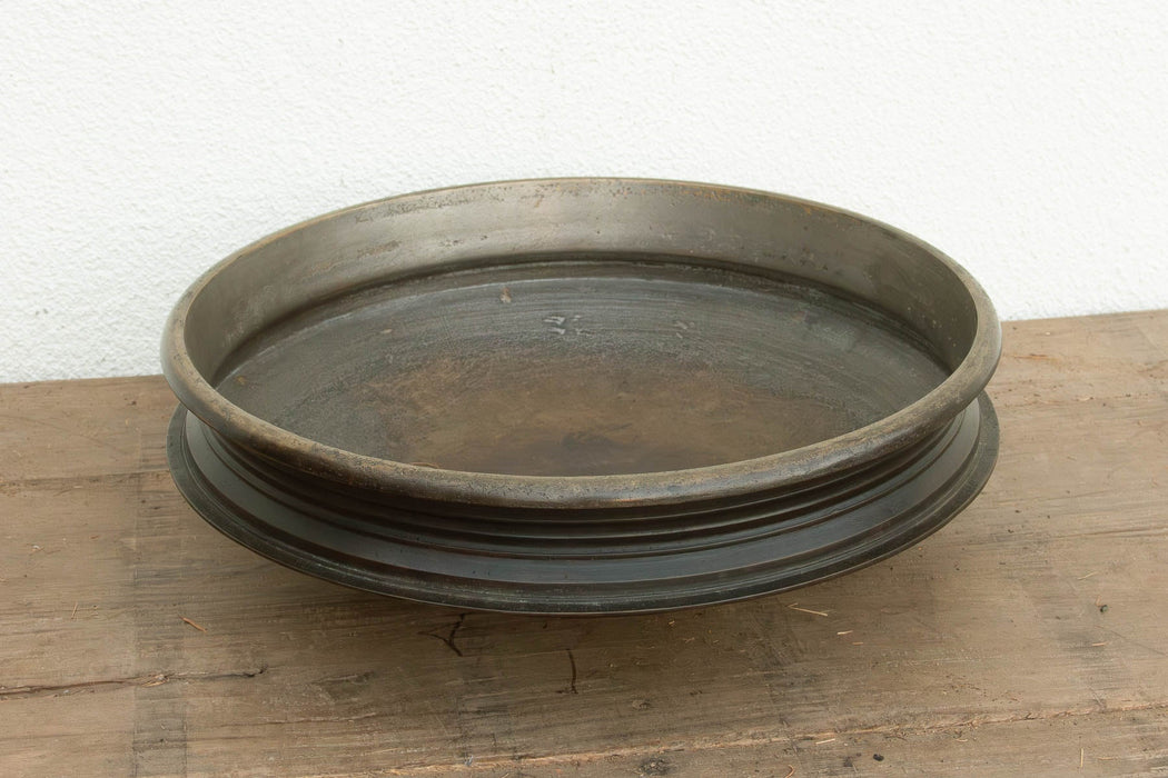 Antique Southern India Bronze Urli Vessel