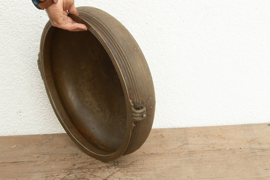 Antique Traditional Kerala Handled Urli Vessel