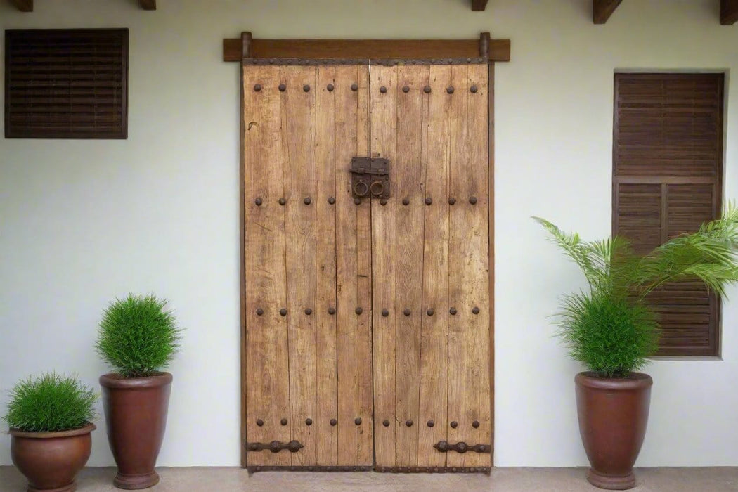 8' Tall Antique Chinese Palace Doors (Trade)