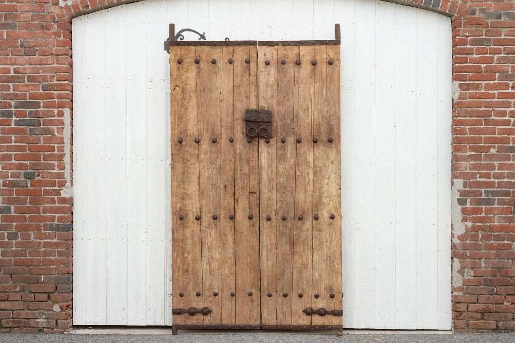8' Tall Antique Chinese Palace Doors (Trade)