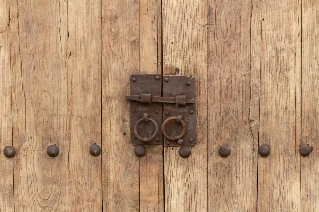 8' Tall Antique Chinese Palace Doors (Trade)