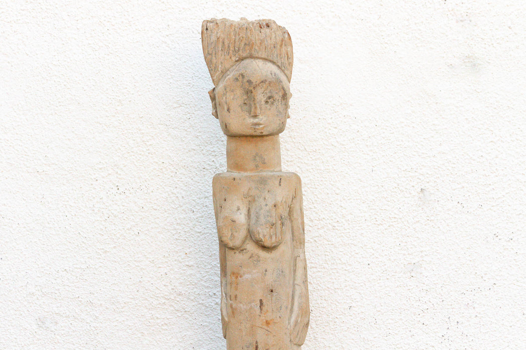 Early 20th Century African Wurkun Figure on Custom Stand