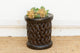 Finely Carved Lattice Bamileke Stool