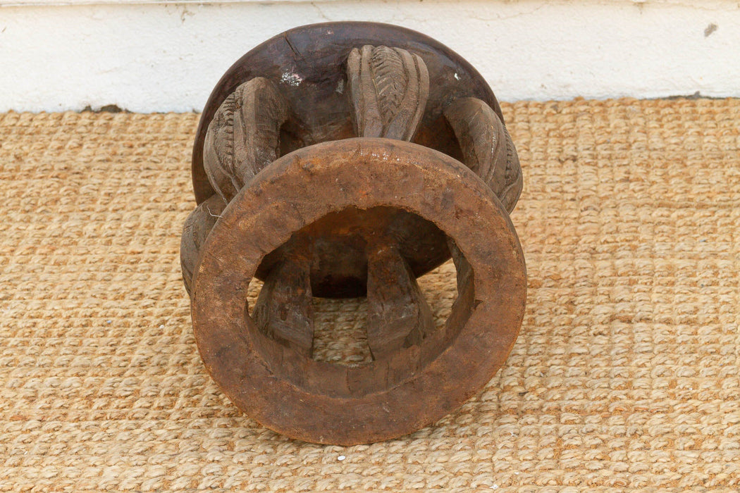 Antique Rustic Minimalist Lobi Stool