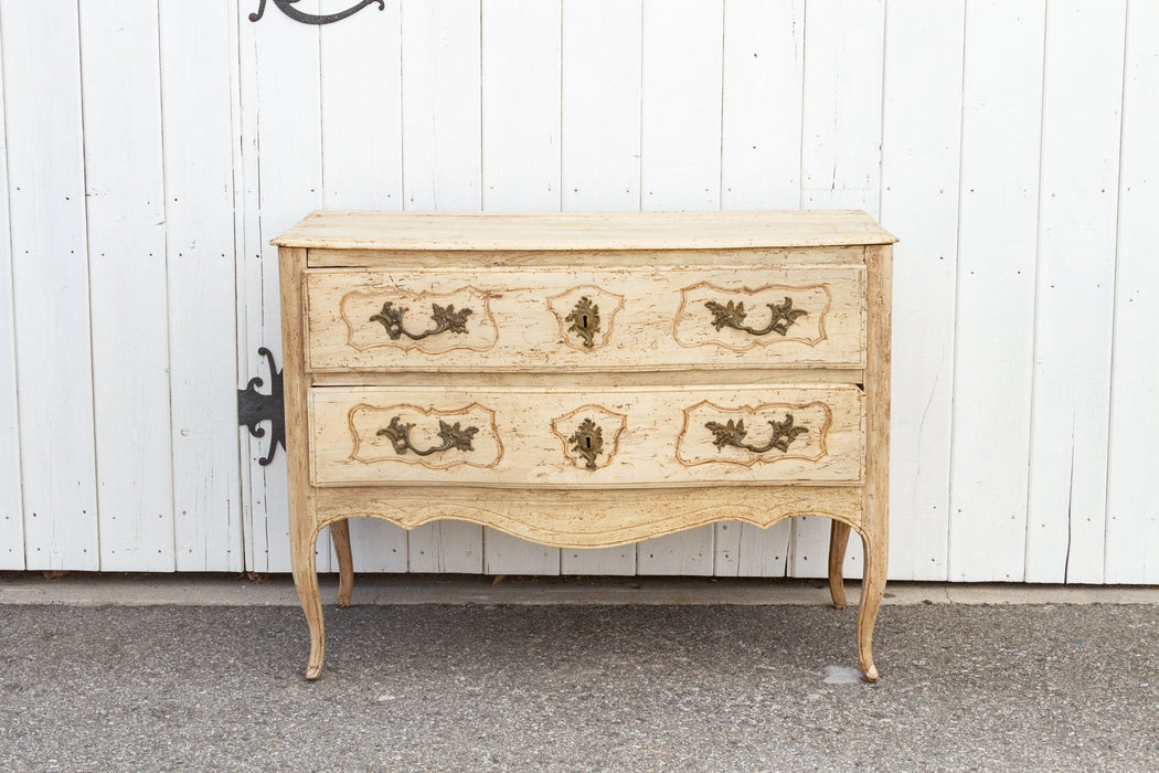 Antique Farmhouse French Bleached Dresser