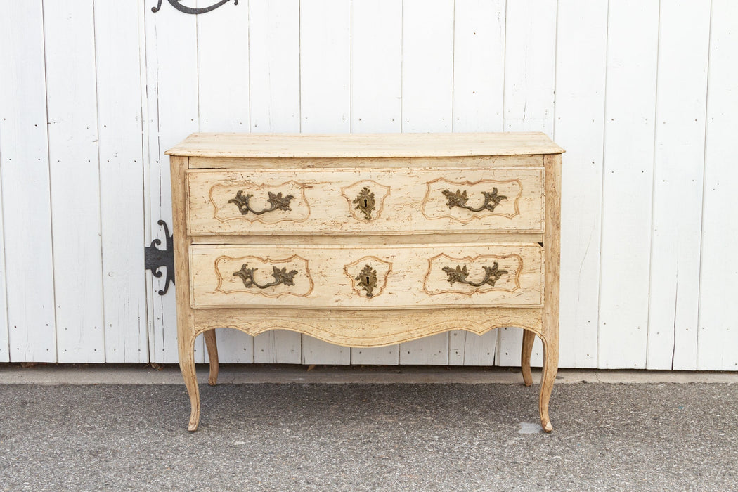 Antique Farmhouse French Bleached Dresser