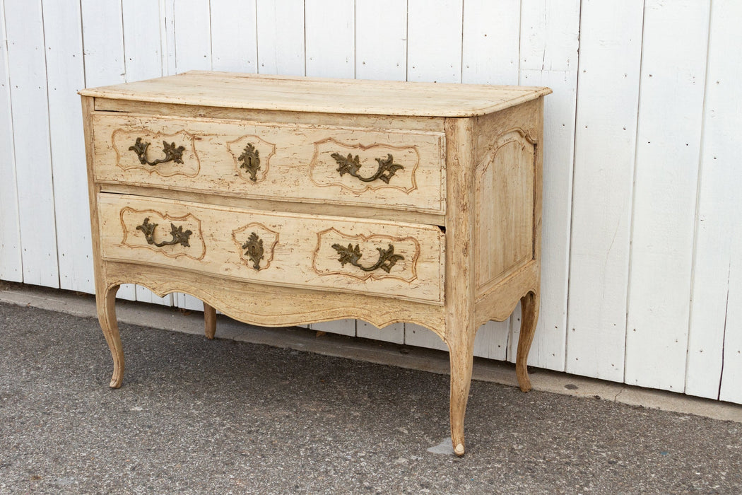 Antique Farmhouse French Bleached Dresser