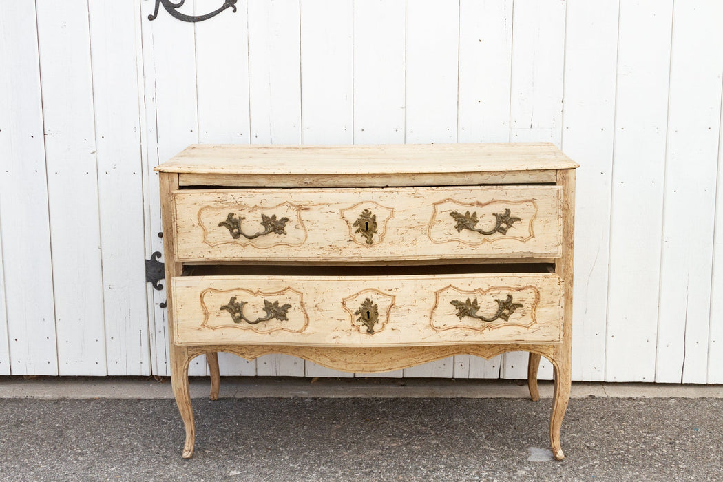 Antique Farmhouse French Bleached Dresser