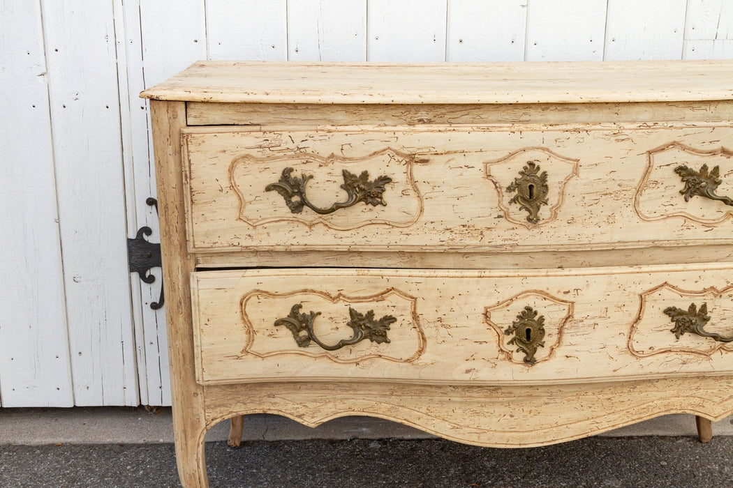 Antique Farmhouse French Bleached Dresser