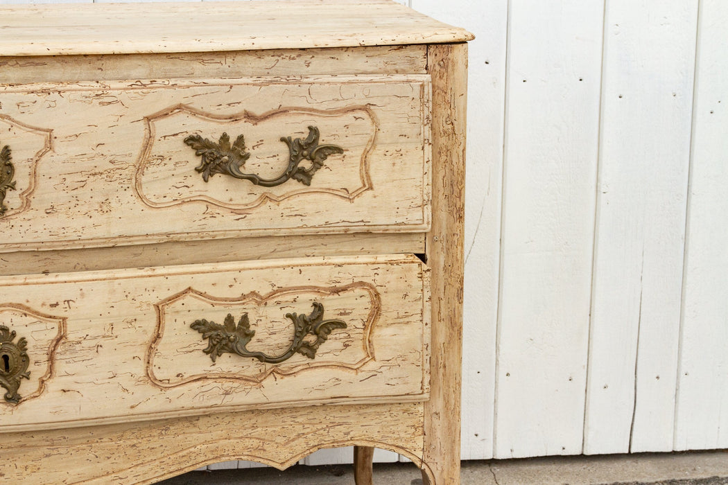 Antique Farmhouse French Bleached Dresser