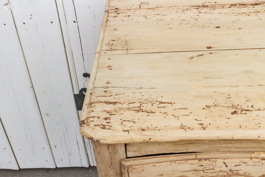 Antique Farmhouse French Bleached Dresser