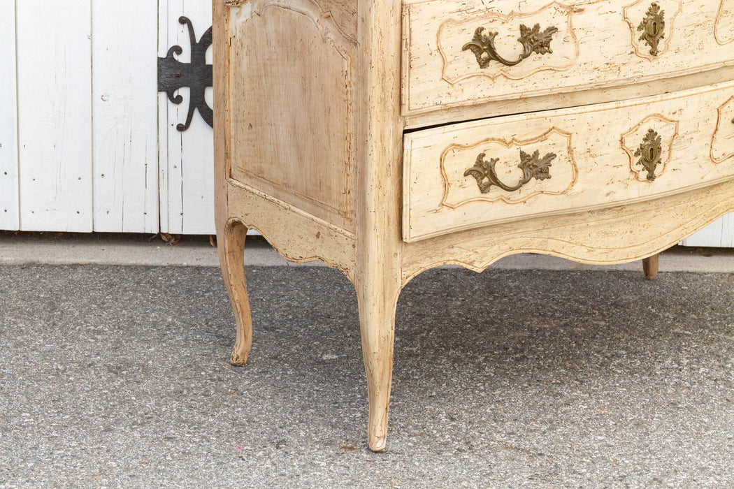 Antique Farmhouse French Bleached Dresser