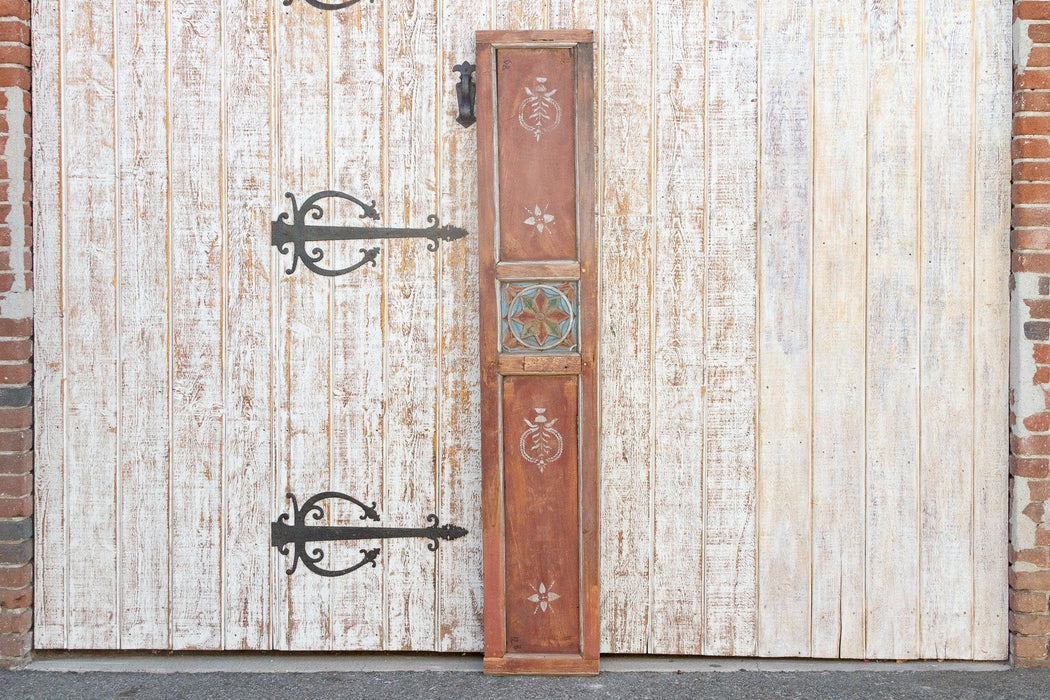 19th Century Javanese Painted Star Wall Panel (Trade)