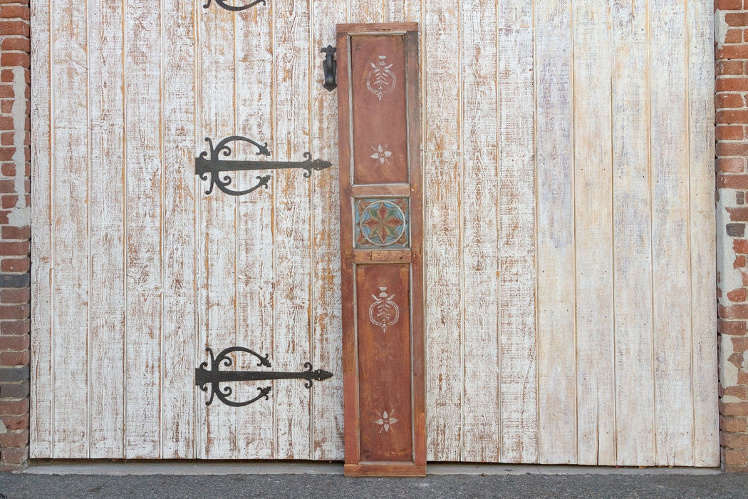 19th Century Javanese Painted Star Wall Panel (Trade)