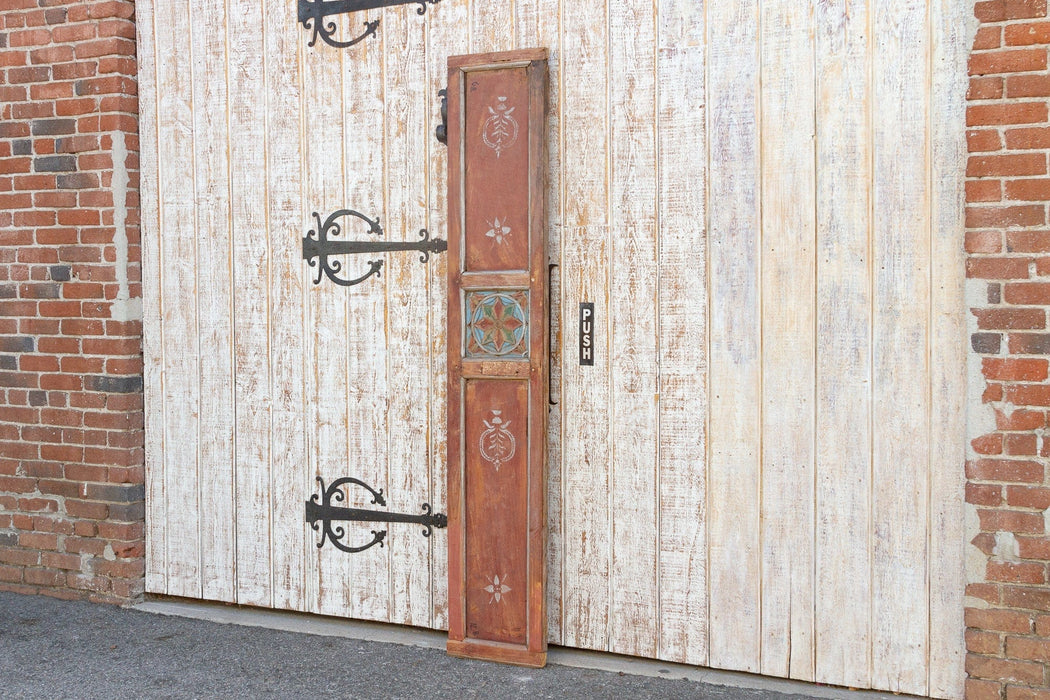 19th Century Javanese Painted Star Wall Panel