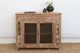 Early 20th Century Reverse Glass Painted Buffet Cabinet