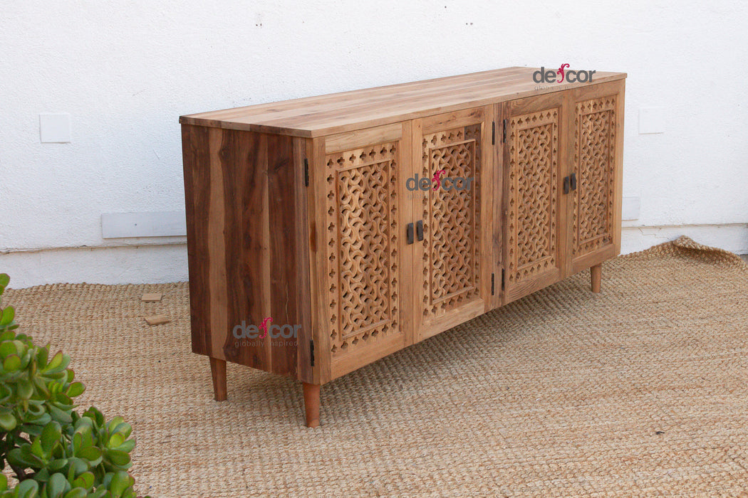 72" Long Haveli Jali Sideboard
