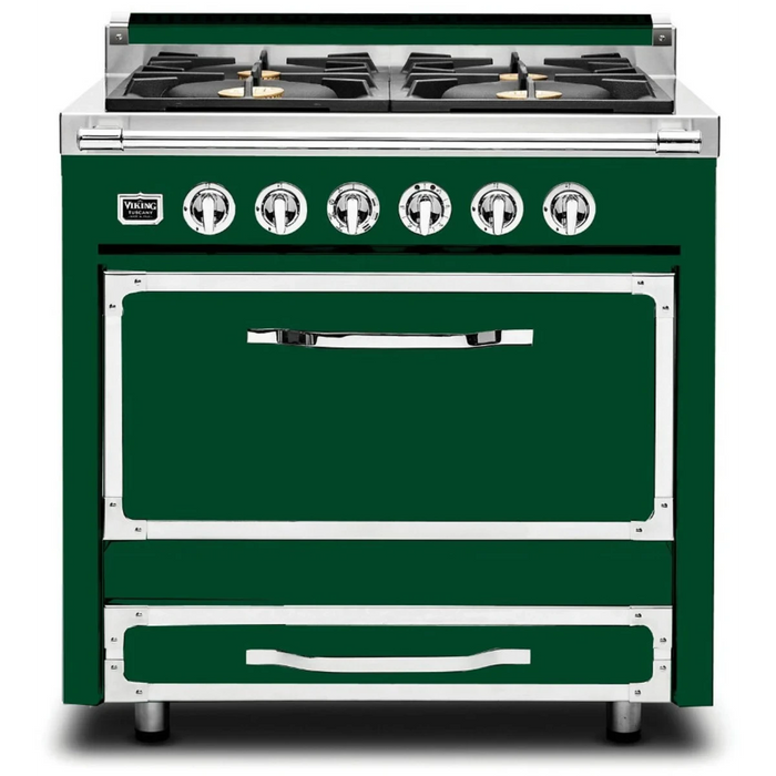 Viking® Tuscany 36" Pro Style Dual Fuel Range TVDR3614BAN