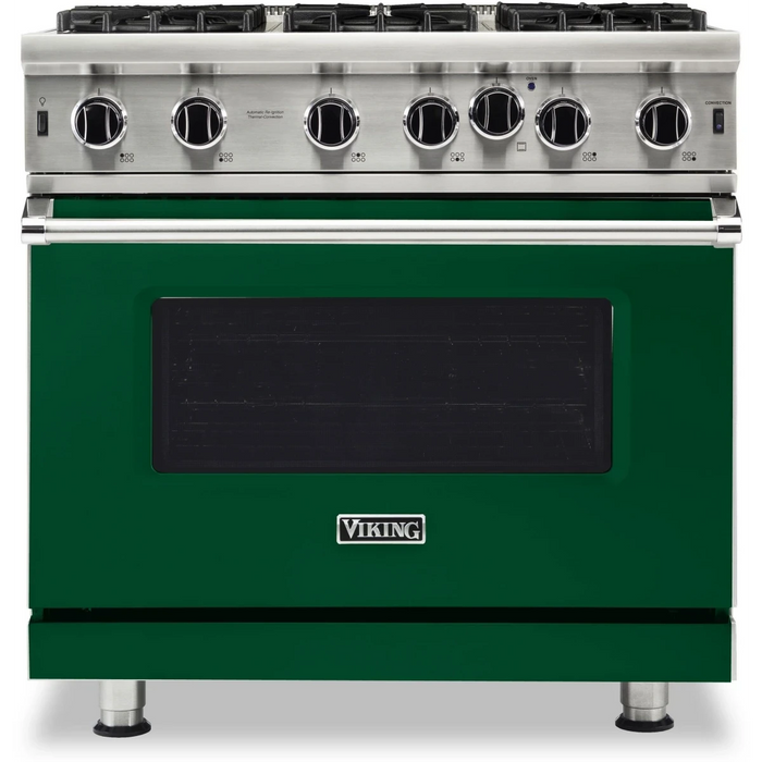 Viking® 5 Series 36" Stainless Steel Pro Style Range VGIC53626BSS