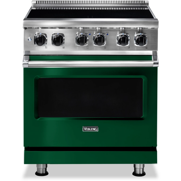 Viking® 5 Series 30" Stainless Steel Pro Style Induction Range VIR53024BSS