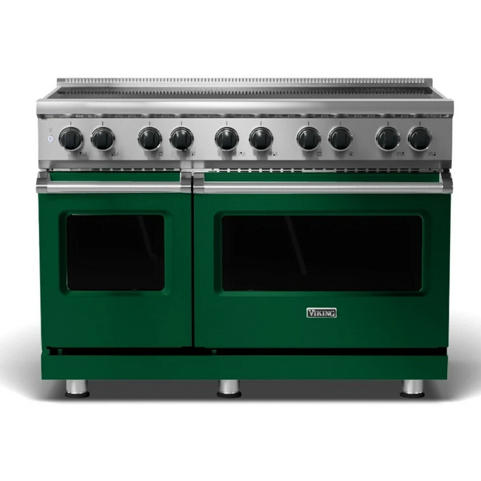 Viking® 5 Series 48" Stainless Steel Pro Style Induction Range VIR54836BSS