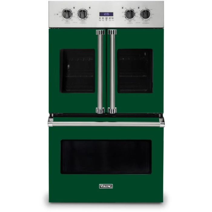 Viking® Professional 7 Series 30" Stainless Steel Electric Built In Double French Door Oven VDOF7301SS