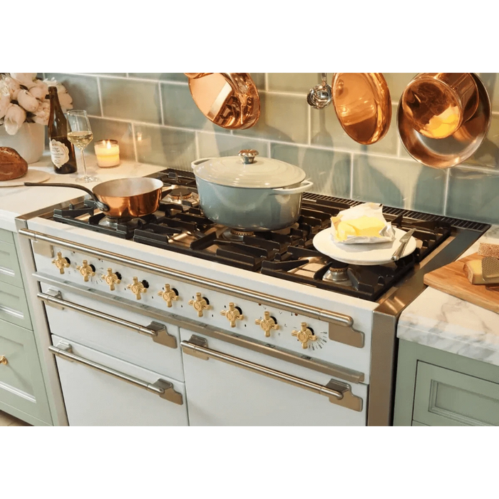 AGA 48" Elise Dual Fuel Range - Matte Black AEL481DFMBL