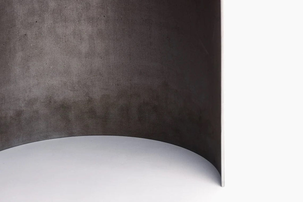 Industrial Round Low Side Metal Table/Minimal Design