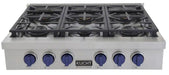 Kucht 36"  Stainless Propane Cooktop-KFX369T/LP-B Kucht