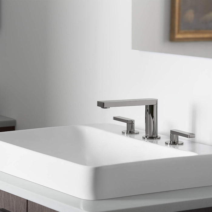 Kohler ® Composed ® Widespread Titanium Bathroom Sink Faucet 615020