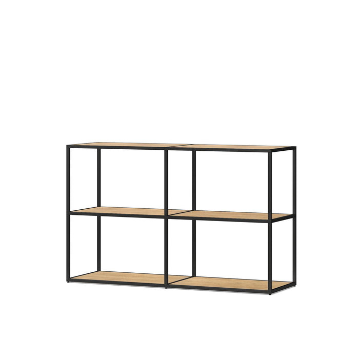 Freestanding Shelves - Modern Storage System with Custom Design & German Engineering LIUM Decorative Shelving Unit L 2x2