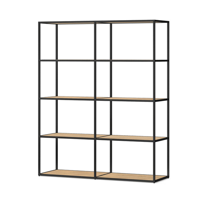 Freestanding Shelves - Modern Storage System with Custom Design  LIUM Decorative Shelving Unit L 2x4