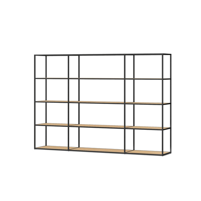 Bookshelf Shelving Unit - Modern Display Storage with Custom Shelves  LIUM Decorative Shelving Unit Combo 3x4/1