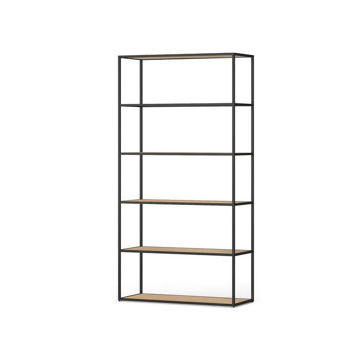 Bookshelf System - Modern Display Storage with Custom Shelves & German Engineering LIUM Decorative Shelving Unit XL 1x5