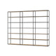 Bookshelf Room Divider - Room Divider Bookcase with Custom Shelves & Modern Design LIUM Decorative Shelving Unit XL 3x6