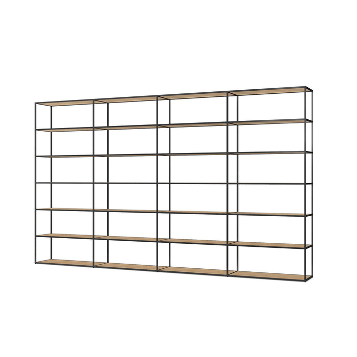 Floor to Ceiling Bookshelves - Modern Tall Storage with Custom ShelvesLIUM Decorative Shelving Unit XL 4x6