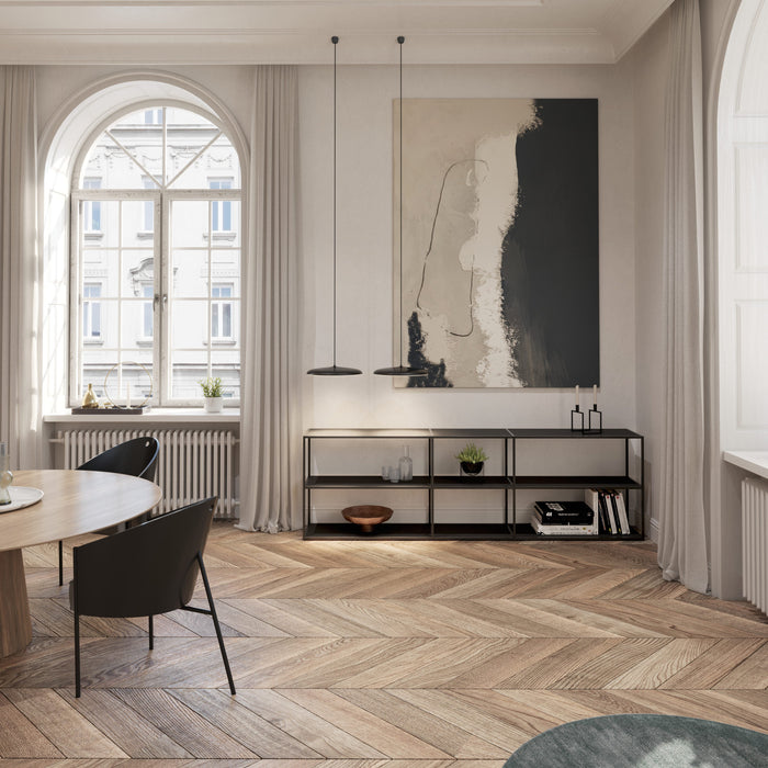 Floor to Ceiling Bookshelves - Modern Tall Storage with Custom ShelvesLIUM Decorative Shelving Unit XL 4x6