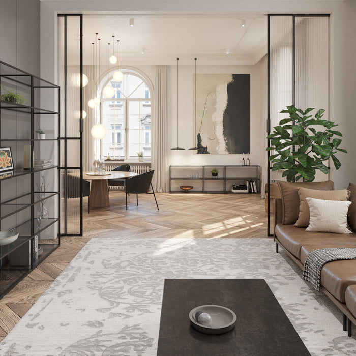 Freestanding Bookshelf Room Divider - Room Divider Bookcase with Modern Design LIUM Decorative Shelving Unit Combo 3x5/1