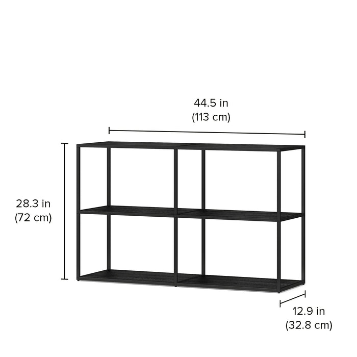 Freestanding Shelves - Modern Storage System with Custom Design & German Engineering LIUM Decorative Shelving Unit L 2x2