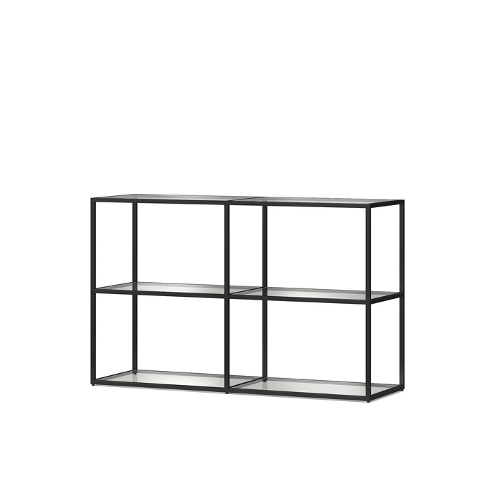 Freestanding Shelves - Modern Storage System with Custom Design & German Engineering LIUM Decorative Shelving Unit L 2x2