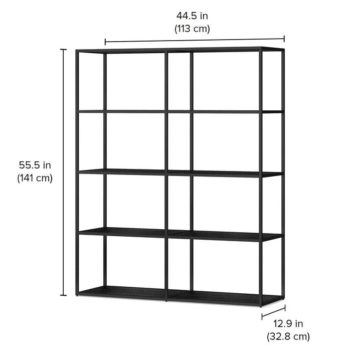 Freestanding Shelves - Modern Storage System with Custom Design  LIUM Decorative Shelving Unit L 2x4