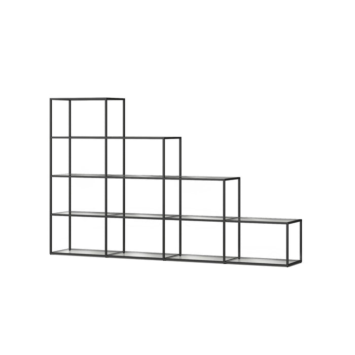 Customize Your Shelving System - Modern Storage with Flexible Design LIUM Decorative Shelving Unit Step L 4x4