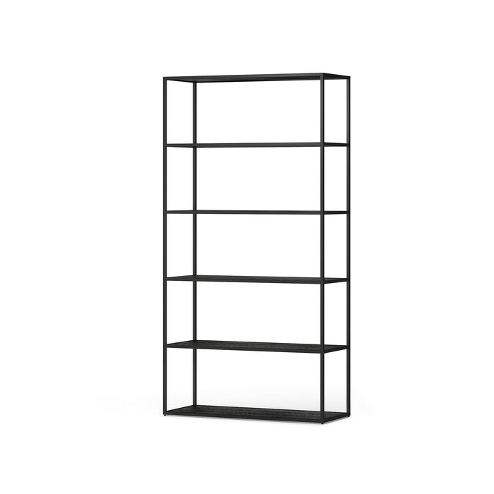Bookshelf System - Modern Display Storage with Custom Shelves & German Engineering LIUM Decorative Shelving Unit XL 1x5