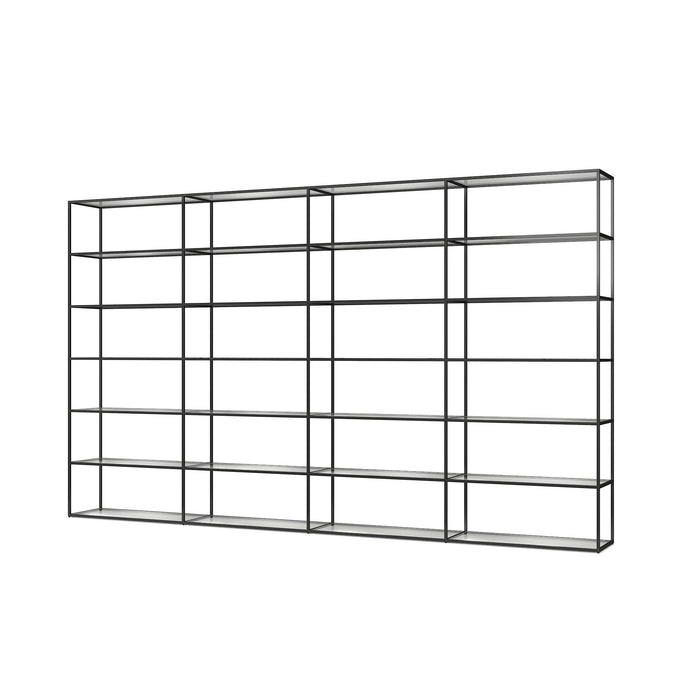 Floor to Ceiling Bookshelves - Modern Tall Storage with Custom ShelvesLIUM Decorative Shelving Unit XL 4x6