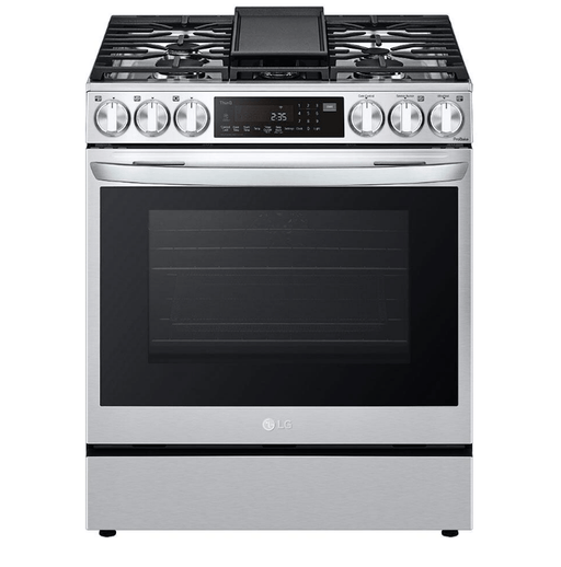 LG 30 " Natural Gas, All Gas Slide-In Range in Stainless Steel, LSGL6335F LG