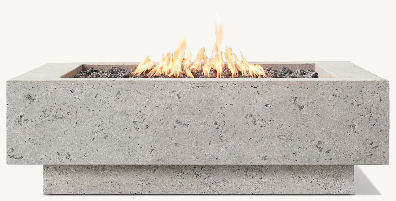 Ixtapa Square Plinth Fire Table