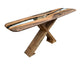 Handmade Solid Walnut Console Table for Entryway and Foyer