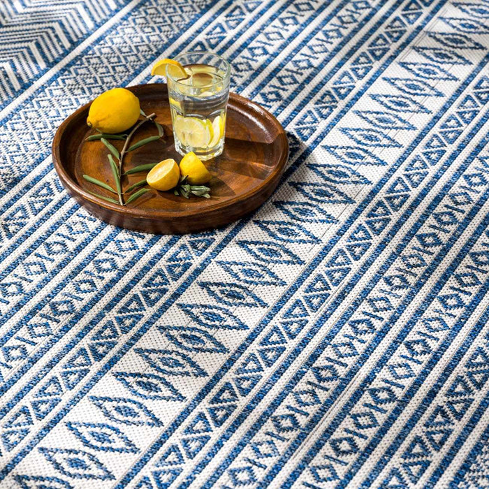 Madras Green All Over Performance Rug